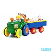 Трактор з трейлером Kiddieland - preschool, укр мова